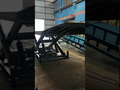 長い唇を持つ重用固定シザリリフトプラットフォーム