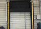 Warehouse Loading Dock Seals  Adjustable Top Curtain Which Are Flexible Matching Different  Height Trucks
