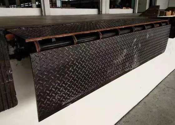 倉庫の機械ドック レベラーのスキッドの証拠の鋼板端マニュアルのセリウム