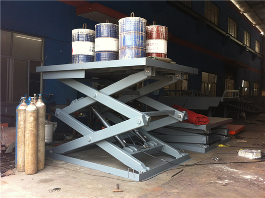 Loading Pallet Hydraulic Scissor Lift Platform 3T 4T 6T For Industrial Dock