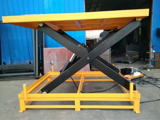 Hydraulic Truck Dock Lift  Adjust Different Height Is The Best Solution For Warehouse Dock