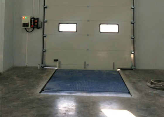 Telescopic Dock Leveler With Retractable Lip Facilitate The Safe Loading And Unloading Of Fully Loaded Trucks